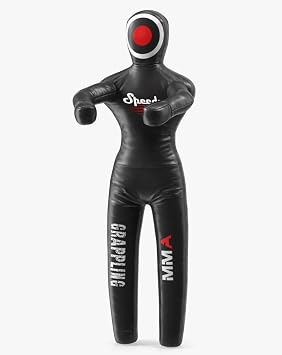 MMA Grappling Dummy for Judo, Karate, BJJ, Wrestling - Punching Bag, Standing Position Brazilian Jiu Jitsu Submission Training - UNFILLED