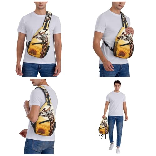 Bolso cruzado estilo bandolera negro para viajar miniatura 7
