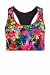 Produktbild Winshape Damen Fitness Freizeit Bustier Functional Sport-BH SB101, rainbow flowers, Winshape All-Fit Style, Fitness Freizeit Sport Yoga Workout