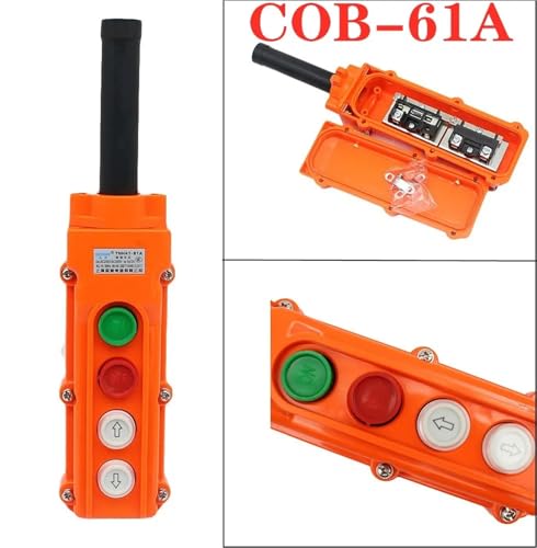 Palan électrique bouton de levage CO-B-61A et télécommande de grue avec symbole flèche - 2