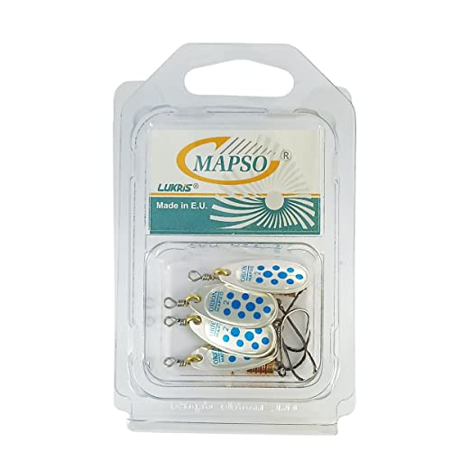 MAPSO - 5 Cucharillas De Pesca ORIÓN-2 PNA 4,50 GMS. ANZ