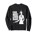 Selbstbewusster HNO-Spezialist - stilvoller medizinischer Fachmann Sweatshirt