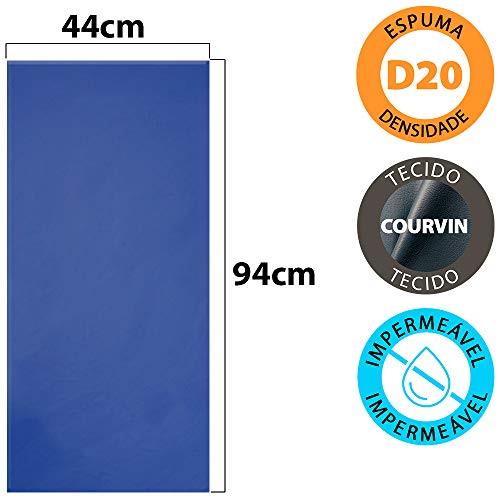 Kit 2 Colchonetes 94x44x3 Tapete Yoga Academia Ginástica de espuma D20