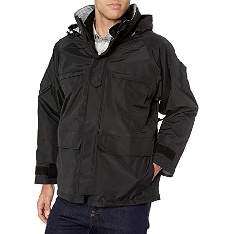 TRU-SPEC Men's H2O Proof Law Enforcement Parka, Black, Large Cover