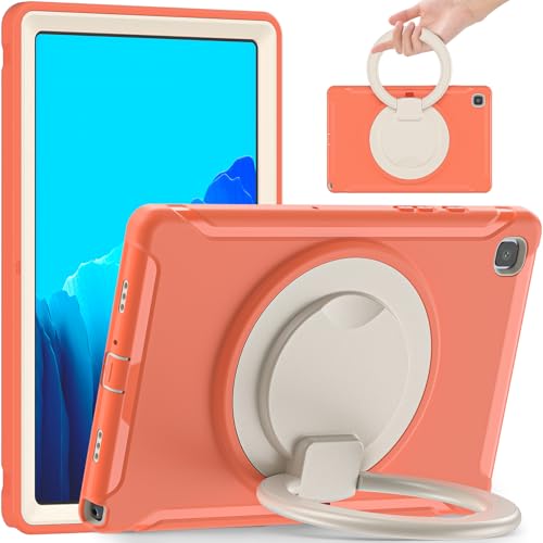 Coque Samsung Galaxy Tab A7 10.4 évite les écrans brisés antichoc orange