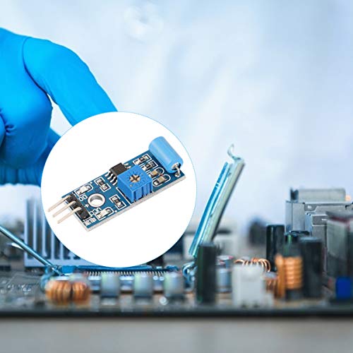 ULTECHNOVO 10 Pcs Módulo Sensor de Vibração Módulo Normalmente Fechado Interruptor de Alarme Módulo