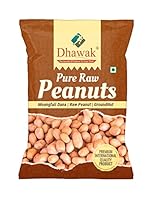 Dhawak Raw Peanut 900 gms, Ground Nut 100% Pure, Raw Moongfali Dana | Whole Peanuts|Red Peanuts Jumbo Sized