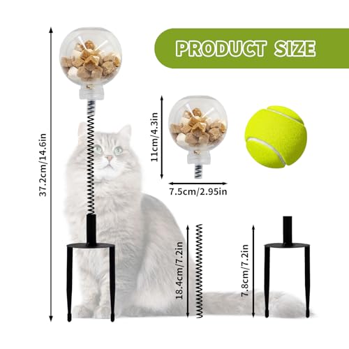 50% Off BingegePet 2-Pack Outdoor Cat Treat Dispenser Toys - Image 2