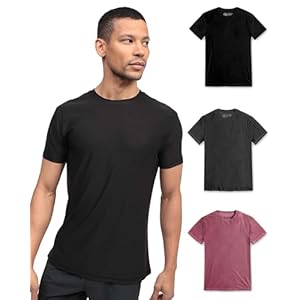 INTO THE AM Premium Workout Shirts for Men – Ultra-Lightweight Athletic Gym Tees S – 4XL