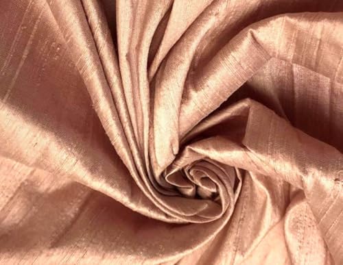 Soie Dupioni rose pure 137,2 cm pour éviter les tissus mous sans tenue