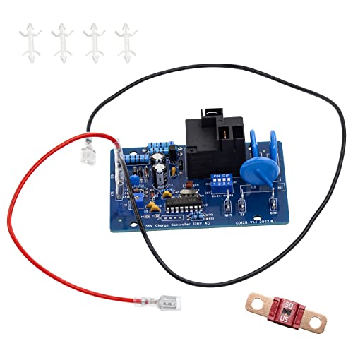 Carte de contrôle EZGO Powerwise 36V de remplacement bleu pour chargeur de voiturette de golf