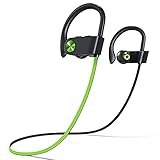 Fitniv Bluetooth Headphones, IPX7 Waterproof Wireless Sport Earbuds in-Ear, HiFi Bass Stereo Running...