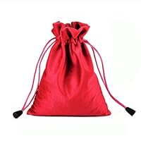 5 Sacchetti Regalo In Velluto 30x40 Cm Con Coulisse - Grandi Borsette Per Gioielli, Matrimoni, Feste, Natale, Riutilizzabili - 4