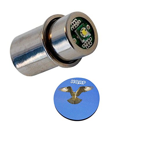 Hqrp High Power Bulb Compatible With Maglight S2C015 S2C016 S2D096 S2D106 S2D115 S2D116 S2D986 S3C015 St2Ddx6 St2P036 Flashlight 180-200Lm 2-Cell 3-Cell 2-D 3-D 2-C 3-C Torch + Coaster #TOP22