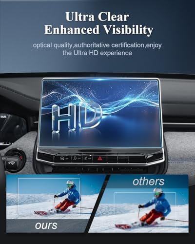 BIBIBO Matte for 2024 2025 Jeep Compass Screen Protector Anti-Glare 2023-2025 2026 Jeep Compass (Latitude/Latitude Lux/Altitude/Limited/(RED)/Trailhawk/High Altitude) 10.1" Tempered Glass [Anti-Scratch Anti-Reflection] Jeep Compass Accessories 2026 2025-2 - Thumbnail 7