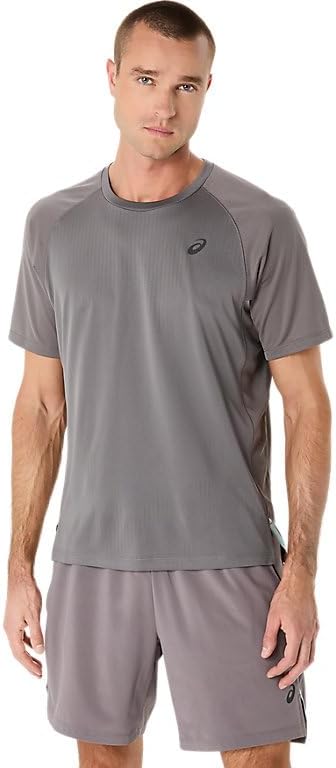 ASICS Men's ACTIBREEZE Jacquard Short Sleeve TOP Training Apparel