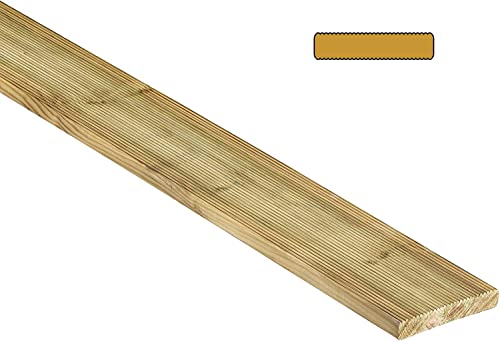 1PEZZO LISTONE X PAVIMENTO PINO IMPREGNATO MM 28X120X2400