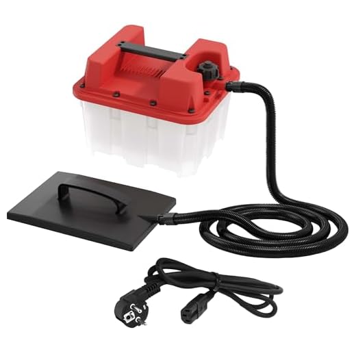 Dampf Tapetenablöser mit 4,5l Behälter 2200W Leistung 70 Min. Laufzeit