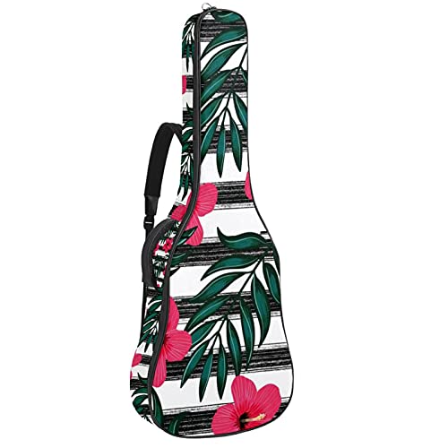 Housse de guitare acoustique antichoc avec sac à dos rembourré confortable