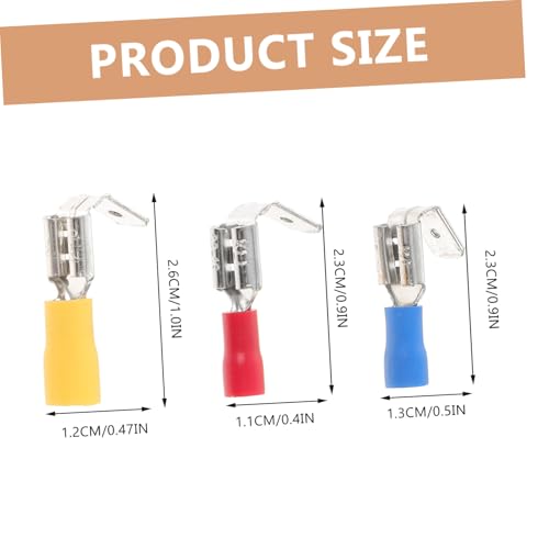 Connecteurs à sertir électriques cuivre nylon 140 pièces assortiment AWG
