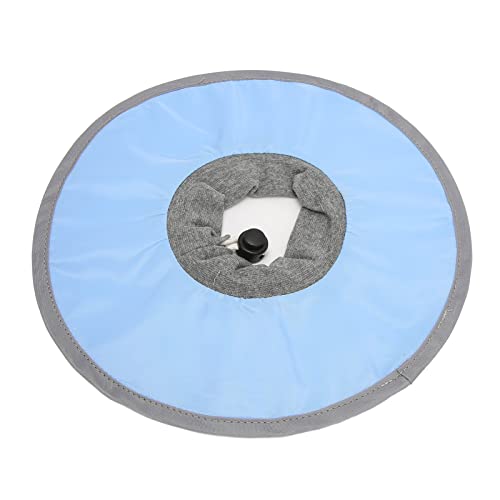 Wakects Blauer Anti-Leck Katzenkragen L