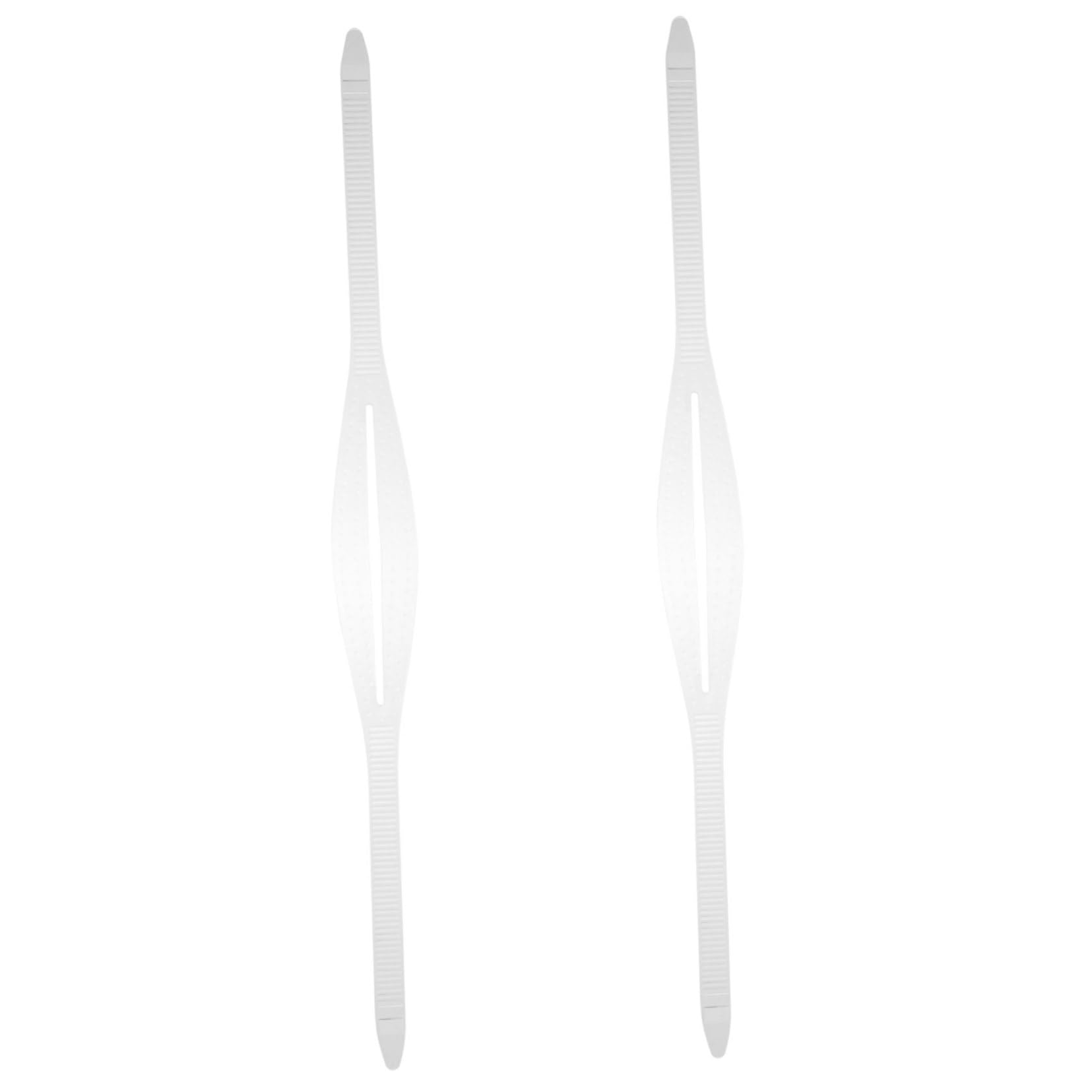 Toyvian 2pcs Adjustable Silicone Swim Straps for Women Lightweight and Comfortable Replacement Accessory for Diving and Swimming and Versatile Use