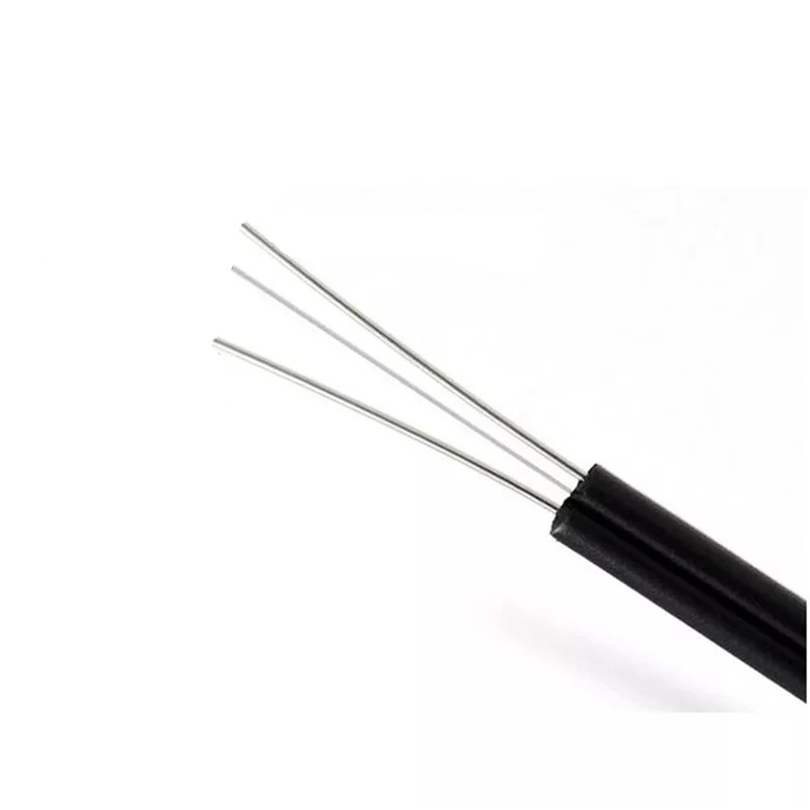 Zewnętrzny światłowodowy kabel krosowy SCASCA 10-500 metrów, simplex FC SC LC, jednomodowy kabel krosowy FTTH (40 m, FC-FC biały)