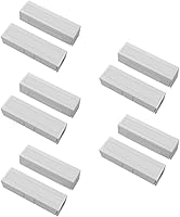 WESUA 5 Pack NC Magnetic Door Window Contacts - Normally Closed Reed Switch Sensors for Home Security Alarm Systems