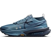 Nike Zegama Trail 2, Sneaker Uomo, Smokey Blue Armory Navy Mtlc Platinum, 45.5 EU