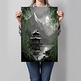 Peinture sur toile de haute qualité – Artwork : Notre poster mural paysage est imprimé sur toile, l’un des meilleurs matériaux pour une impression sur toile de qualité. Les couleurs sont vives et naturelles, la texture est douce, avec une excellente résistance aux plis et à la décoloration. Les encres durables assurent un rendu longue durée. Cette toile paysage haute définition offre un effet artistique élégant, idéal pour vos tableaux décoration murale.