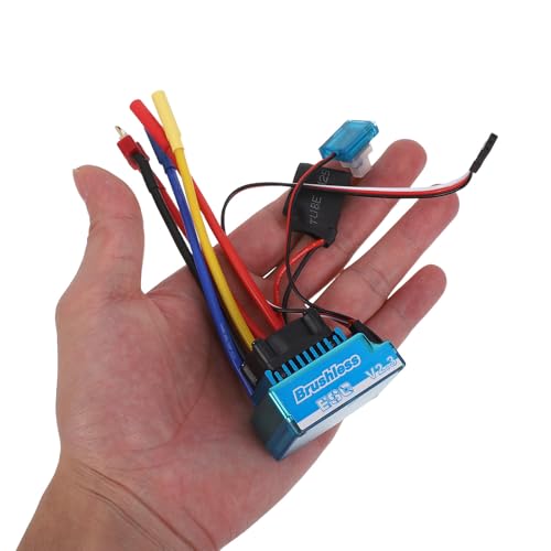 Variador sin escobillas 120A Homoyoyo para evitar tirones en coche RC 1:10 4