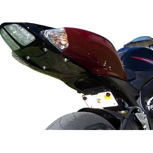Fender Eliminator Fits Suzuki 2006-2007 Gsxr 600/750 Ss Motorcycle, Tail Tidy, License Plate Mount With Tag Light By Bikelitez 1