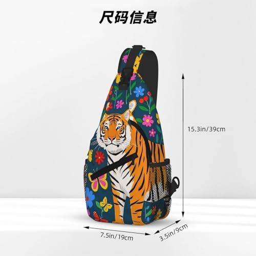 Mochila tipo sling para mujer y hombre, viaje y trekking miniatura 4