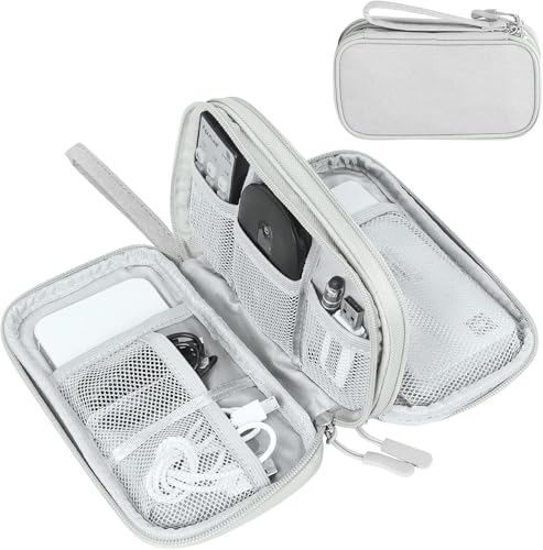 SaleOn 8.3x5 Inch Tech Pouch Organizer with 1 Year Warranty – Por...