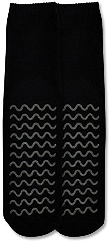 Image of Secure Safety Solutions Ultra Soft Non-Slip Grip Slipper Socks - Fall Injury Prevention Hospital Sock All Around Tread Pattern