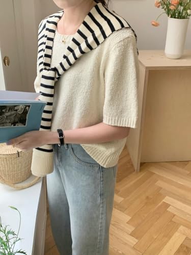 Sweater Shawl Wraps for Women Travel Casual Scarf Knitted Shawls 2025 Fashion Wrap Sun-protective Shoulder Top4