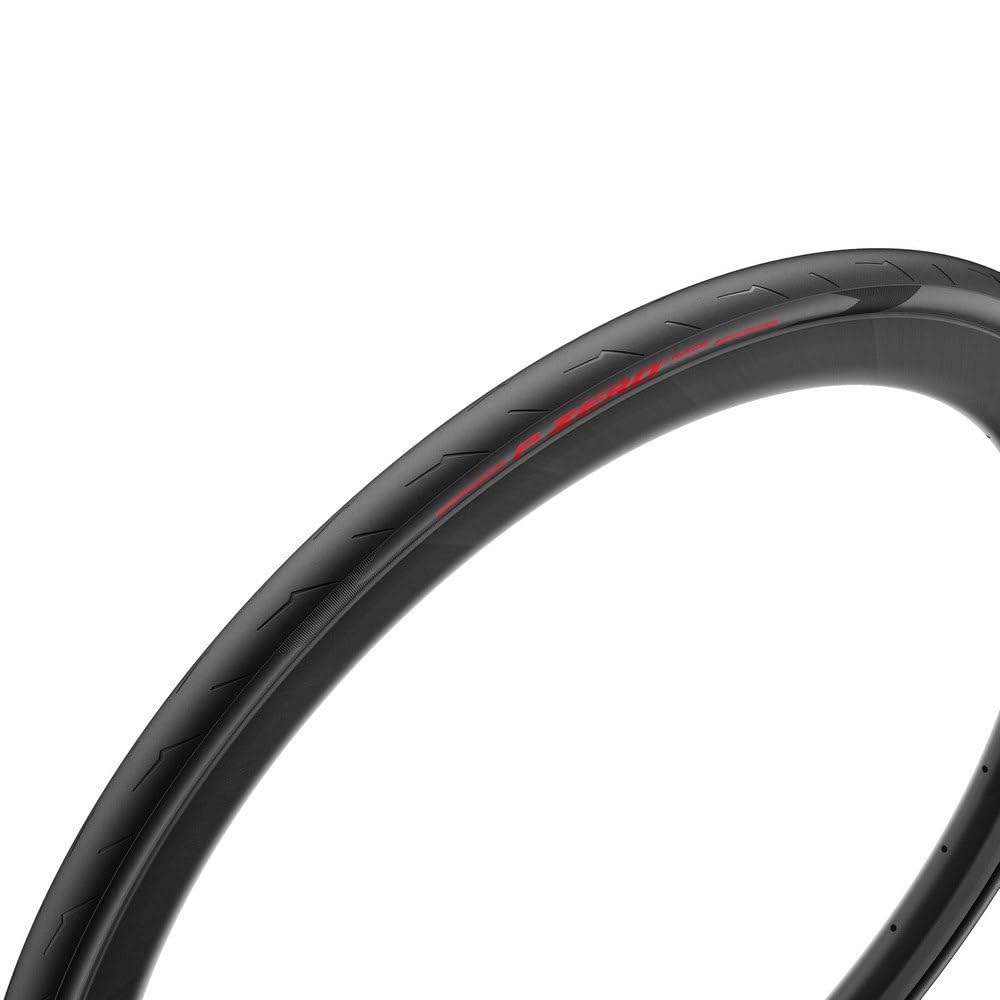 Pirelli P Zero Race Tubeless Road Tyre 700 X 26 700 x 26, Red - Image 4