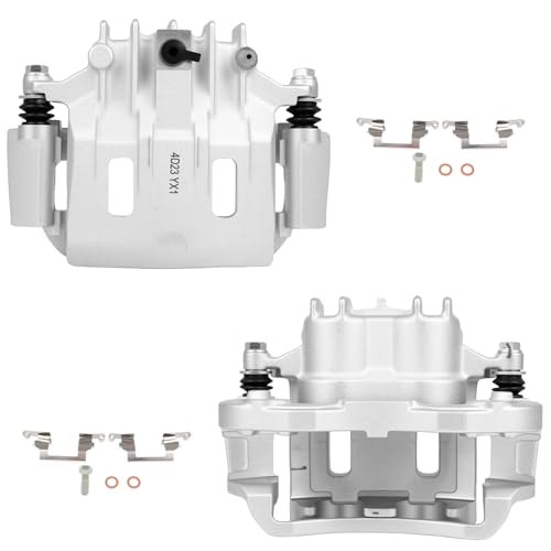 Image of SCITOO Rear Brake Calipers With Bracket 18-B4752 18-B4753 Compatible For Ford For Excursion /F-250, For Ford For F-250 Super Duty 99-04 For Ford For F-350 99-04 For Ford For F-350 Super Duty 99-04