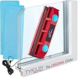 Tyroler Bright Tools The Glider D-2 Magnetic Window Cleaner for Double Glazed Windows. Fit to 0.3in - 0.7in Window Thickness. Glass Cleaner