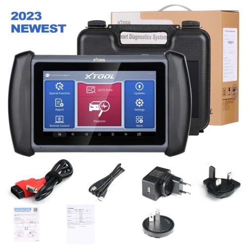 X-Tool InPlus IP616 OBD2 Herramienta de diagnóstico automotriz para coche y programador de llaves con 31 servicio de reset. Actualización gratuita de por vida