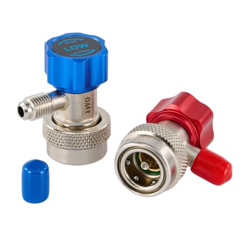 Image of OMT R134a Adjustable Quick Coupler Adapters, Sliver