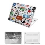 HLAAJJX Hardcase für MacBook Air 13 Zoll Hülle M4 M3 M2 2025 2024 2022,Hartschale Hülle & Klare...
