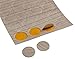 IPEA Tappi Coprivite Adesivi da 13 mm in PVC – 200 Pezzi – Made in Italy – Tappo Adesivo Copriforo e Vite per Mobili, Armadi, Pareti – Copri Vite per Buchi, Viti e Fori – Rovere