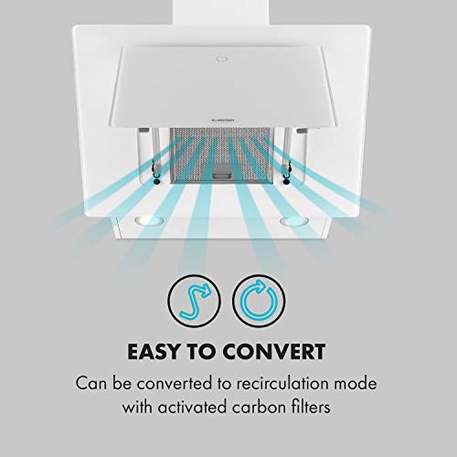 Klarstein-Eleonora-Campana-extractora-de-pared-Potencia-76-W-Iluminacion-LED-Touch-Control-Consumo-de-energia-10-kWhano-Aire-de-escape-hasta-426-mh-Dimensiones-60-x-39-x-43-cm-Blanco
