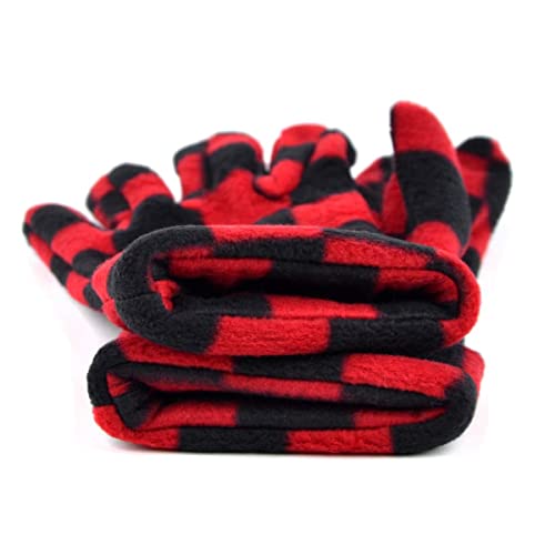 Women's Winter Fleece Winter Set-Polyester Fleece Hat, Gloves, And Scarf Set For Cold Weather #TOP5