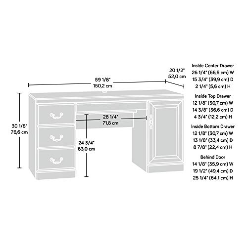 Sauder 404944 Heritage Hill Computer Credenza thumb #2