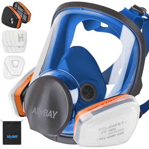 AllyBAY Reusable Respirator Mask with...