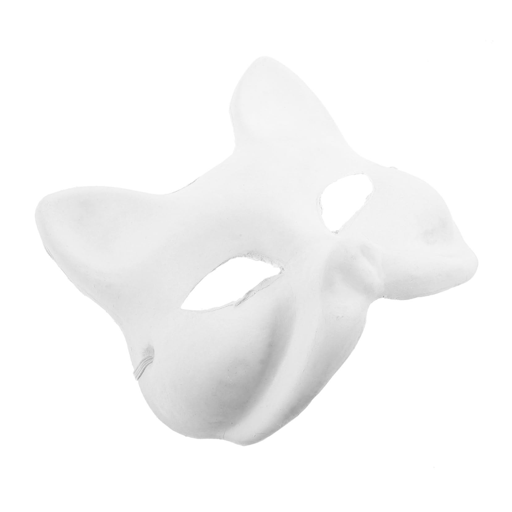 COSMEVIVI 5pcs Blank Mask for Creative Painting Unpainted Masquerade Party Accessory for Boys and Girls and Adults for Festivals School Events and Art Projects