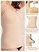 ATTLADY Compression Tank Tops for Women, High Shaping Scoop & V-Neck Cami, Shapewear Tummy Control Camisole