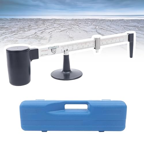 Hydromètre à boue 0,96-3 g/cm³ avec densimètre à gradins et son coffret - 2